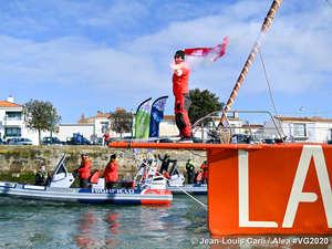 Les premiers mots d'Alan Roura 
