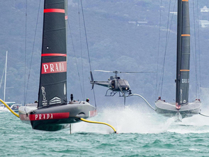 Luna Rossa Prada Pirelli en tête de la Prada Cup avec 4 victoires 