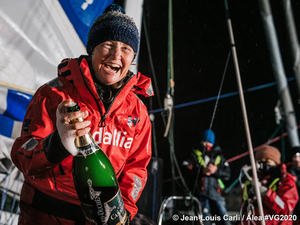 Pip Hare a fait chavirer le Vendée Globe