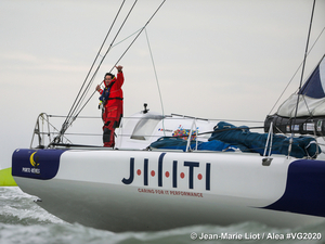 Clément Giraud (Compagnie du Lit/Jiliti), 21e du Vendée Globe