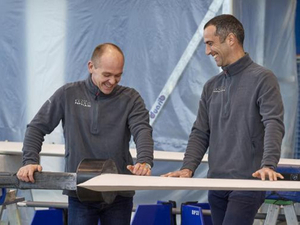 Armel Le Cléac'h et Kevin Escoffier en duo pour la Transat Jacques Vabre