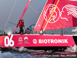 Alexia Barrier (TSE-4myplanet), 24e du Vendée Globe ! 