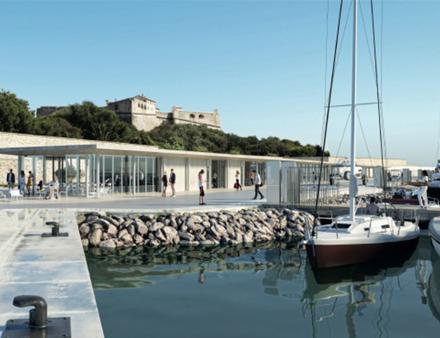 Perspective du futur village des artisans Nautisme Article