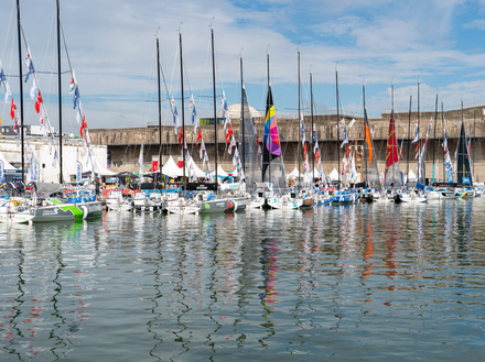 Solitaire 2020 dans le port de Saint-Nazaire Solitaire 2020 dans le port de Saint-Nazaire