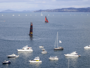 Emirates Team New Zealand a inscrit 2 points au tableau : 5-3