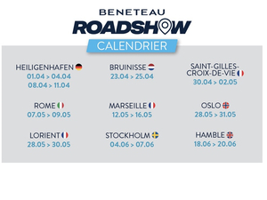 ROADSHOW BENETEAU : à la rencontre des plaisanciers européens