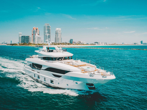 Le Delfino 95 de Benetti à découvrir au Palm Beach International Boat Show