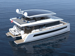 Le nouveau catamaran solaire électrique SILENT 62 Tri-Deck dévoilé et déjà trois unités vendues