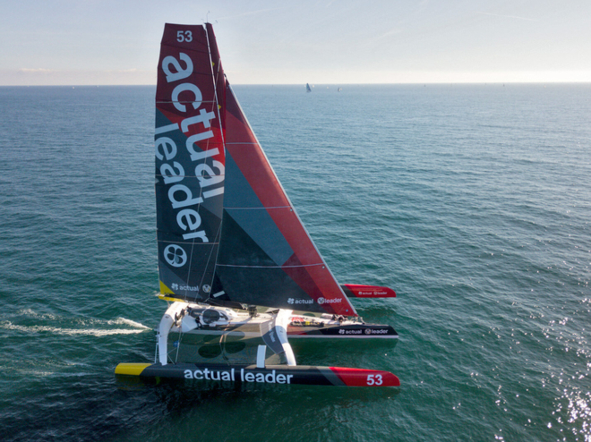 Brest Ultim Sailing (BUS) acquiert le trimaran Ultim du Team Actual ...