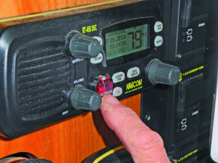 Bouton de détresse VHF ASN Nautisme Article