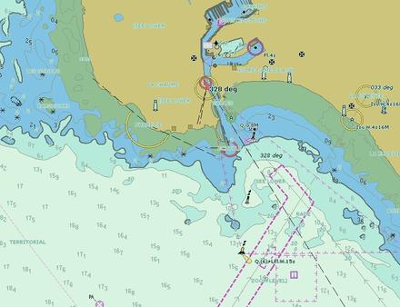 Carte vectorielle Les Sables Nautisme Article