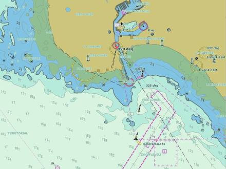 Carte vectorielle Les Sables Nautisme Article