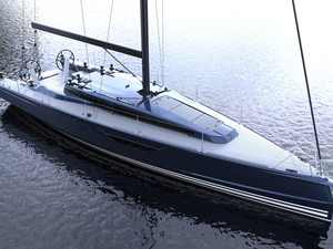 Nouveau croiseur performant : le Shogun 43, fabriqué en Suède