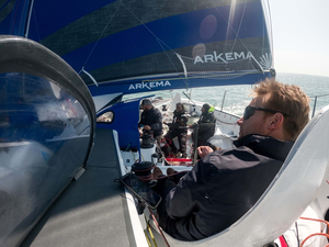 Première confrontation pour Arkema 4 sur le Pro Sailing Tour à Brest 