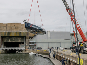Mise à l'eau de Nexans – Art & Fenêtres : le début d'une nouvelle aventure pour Fabrice Amedeo