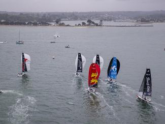 Le départ de la Transat en Double - Concarneau...