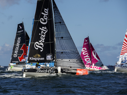 Transat en double - D&eacute;part