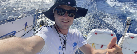 Martin le Pape à bord de Gardons la vue Martin le Pape à bord de Gardons la vue