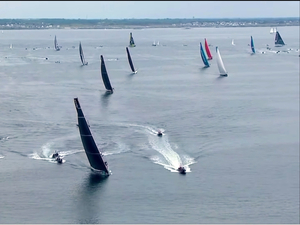 Un vent très léger à Lorient pour le départ du premier acte The Ocean Race Europe