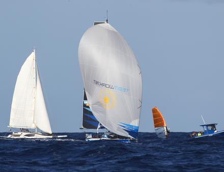 Arrivée de Nils Palmieri et Julien Villion Nautisme Article