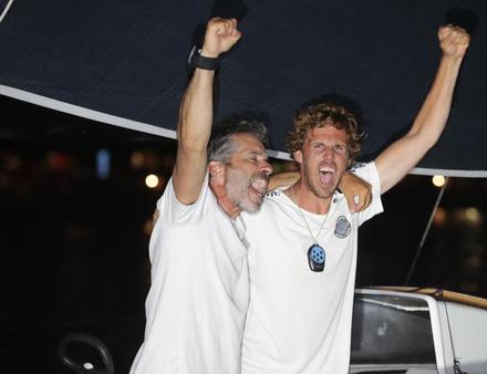 La joie de Tanguy Le Turquais et Corentin Douguet Nautisme Article