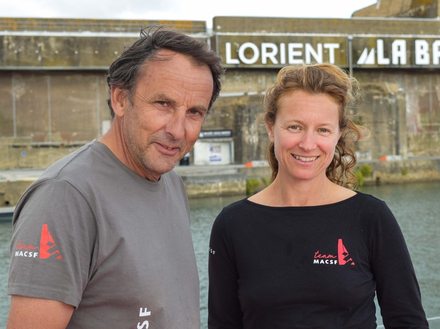 Alain Gautier avec Isabelle Joschke Nautisme Article