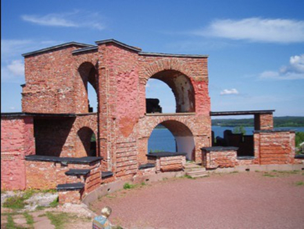 Vestiges du fort de Bomarsund