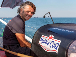 Yannick Bestaven, parrain de la 23e Mini Transat