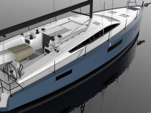 Lancement du RM 1380, plus grand croiseur construit en CP-Epoxy