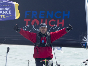 Eric Péron - French Touch au départ de la 45e édition de la Solo Guy Cotten Concarneau « ultime préparation avant la Solitaire » 