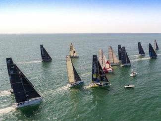 Les Class40 en force sur la Rolex Fastnet Race