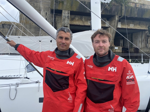 Giancarlo Pedote embarque Martin Le Pape pour la Transat Jacques Vabre