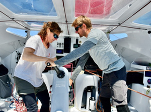 La Rolex Fastnet Race, une course excitante et formatrice pour le duo Isabelle Joschke-Fabien Delahaye