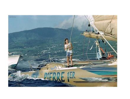 Arrivée de Florence Arthaud Nautisme Article