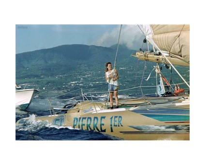 Arrivée de Florence Arthaud Nautisme Article