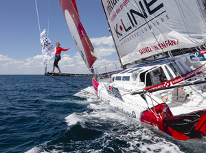 Interview Samantha Davies : « Profiter de la Rolex Fastnet Race pour apprendre encore »