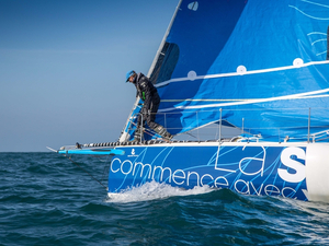 Fabien Delahaye ambitieux à l'approche de la Solitaire du Figaro : « Mon objectif, c'est le classement général »