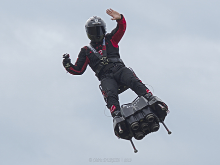 Franky Zapata, traversée de la Manche en flyboard Franky Zapata, traversée de la Manche en flyboard
