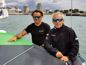  Transat Jacques Vabre 2021 :Jean-Marie Dauris aux côtés de Yannick Bestaven en remplacement de Roland Jourdain