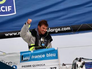 Solitaire du Figaro : Pierre Quiroga remporte...