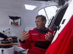 Thomas Ruyant au départ du Vendée Globe 2024 – 2025 avec un nouveau voilier
