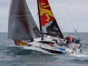 Solitaire du Figaro : incident pour Alexis Loison (Région Normandie)