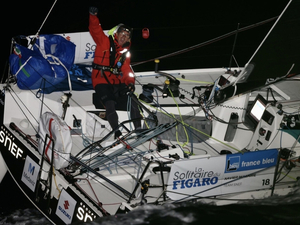 Solitaire du Figaro : Xavier Macaire (Groupe SNEF) deuxième de la 4e étape (avant jury)