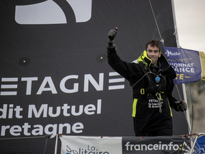 Gaston Morvan, 13e et 1er bizuth de l'étape et 1er bizuth au général (avant jury)