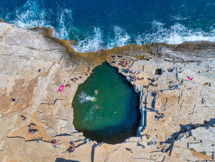 Le lagon de Giola, Grèce Le lagon de Giola, Grèce
