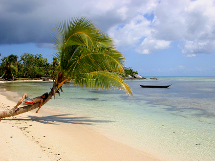 On qualifie parfois l'Île aux Nattes de "paradis du bout du monde"...