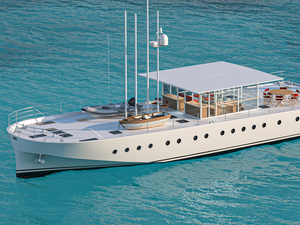 Le Zattera de Nauta Design, nouveau concept de yacht en bois