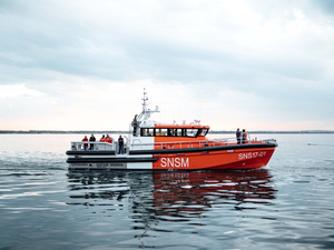 SNSM : le premier navire hauturier signé Philippe Starck est à l'eau ! 