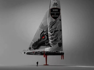 Vendée Globe : le nouveau bateau de Maxime Sorel ressemble à un grand dragon !