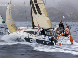Mini-Transat : le leader Pogo Foiler au scanner